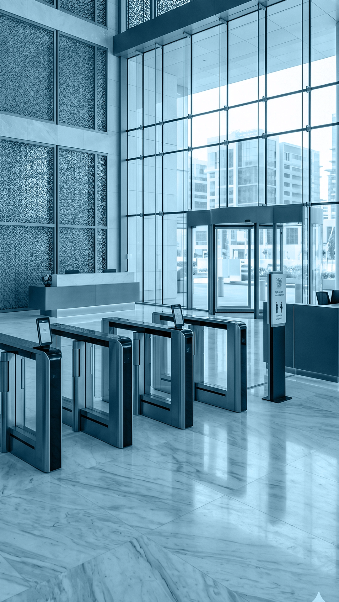 Corporate Bank Headquarters – Secure Lobby Access (Riyadh)