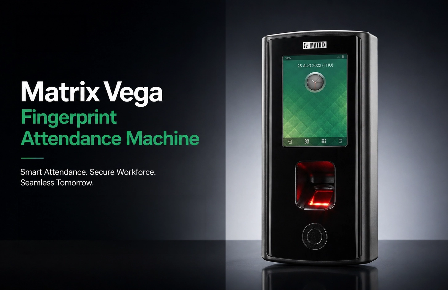 Matrix Vega Fingerprint Attendance Machine