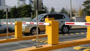 Arm barrier gates.