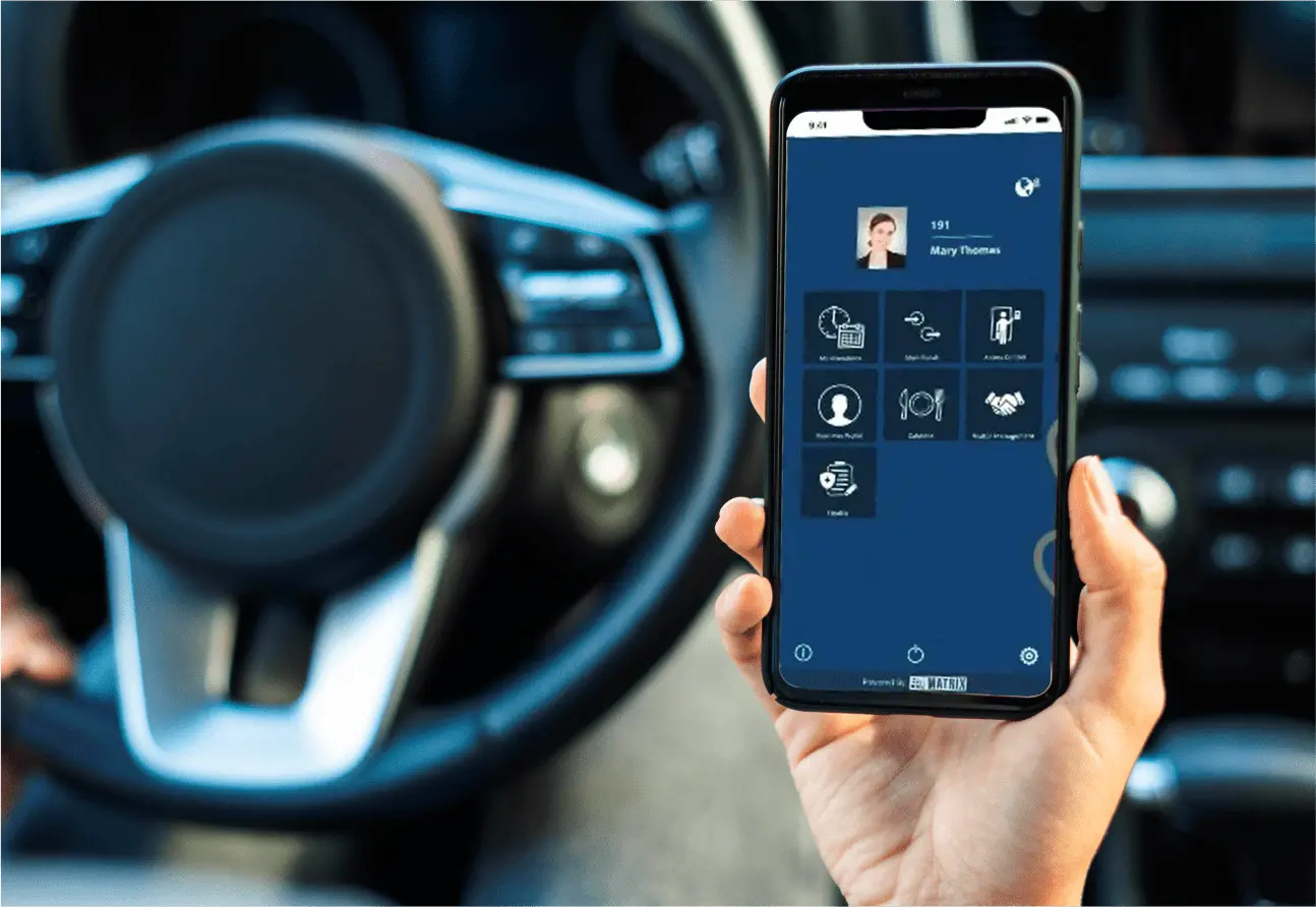 ACIX Attendance Management Software feature: Mobile-based Time Marking
