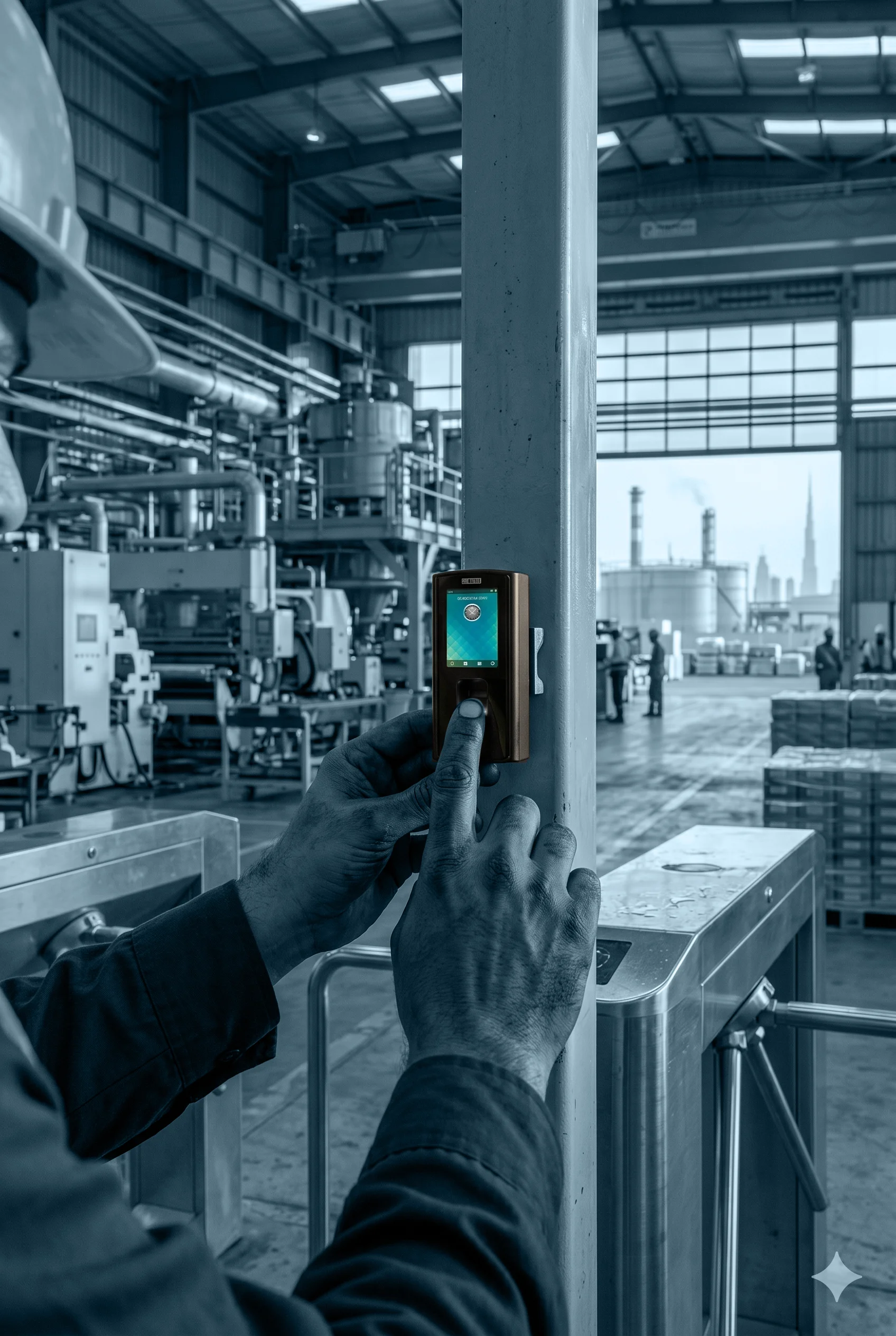 Industrial Workforce Management in UAE Manufacturing Facility